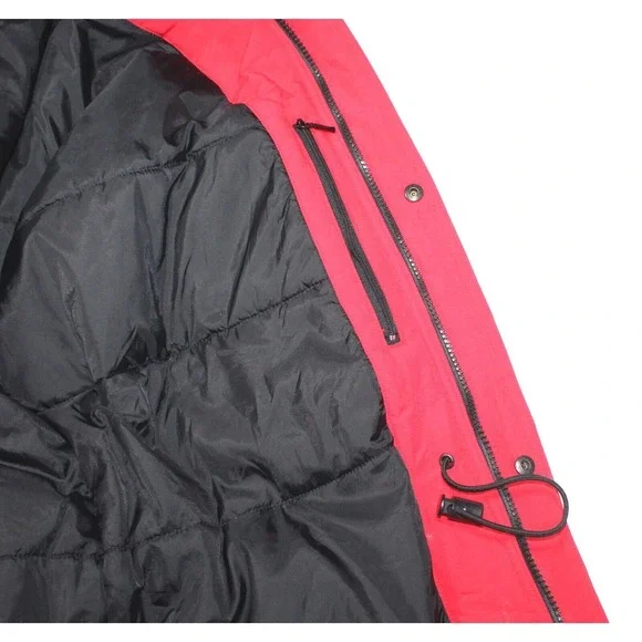 Obermeyer Everest Red Black Winter Ski Snow Jacket Mens Size Medium - Picture 6 of 10